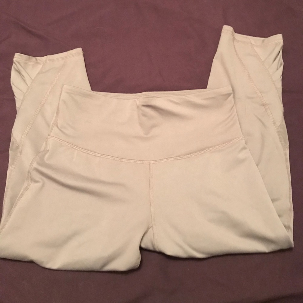 Champion, Light Purple with Mesh Athletic Capri’s
